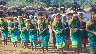 100 Drums Wangala Dance2nd Day of Wangala Festival 2024 [upl. by Helsell]