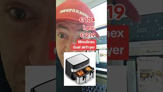 Reclame maar wel echt een mooie deal Code SALE10 Link in bioblackfriday moulinex airfryer [upl. by Reviere]