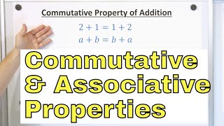 Learn the Commutative Associative Identity amp Zero Properties in Math  615 [upl. by Besnard711]