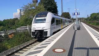 Züge am Bahnhof Köln West 19082018 [upl. by Eirlav]