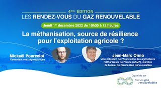 Webinaire 4ème quotRendezvous du Gaz Renouvelablequot [upl. by Abey561]