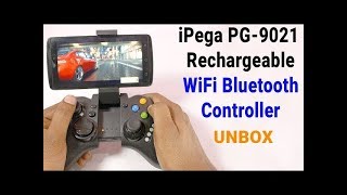 iPega PG9021 Wireless Bluetooth Controller Unboxing  Review Android Phone iOS in hindi [upl. by Olaznog]