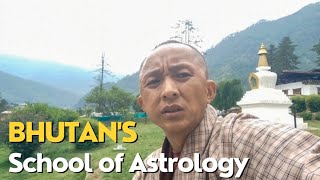 Astrology School in Bhutan Inside Thimphus Pangrizampa Monastery [upl. by Aicirt323]