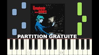 LA SYMPHONIE DES ECLAIRS Zaho de Sagazan Piano Tutorial avec Partition Gratuite pdf [upl. by Maurita]