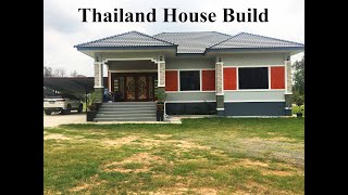 House build in Thailand [upl. by Sirapal]