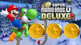 Frosted GlacierFreezing Rain Tower  33 Stars  NEW Super Mario Bros U Deluxe [upl. by Marlena]