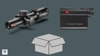 first look at the Leica Amplus 6 318X44i and CRF 2800com [upl. by Eitsirk]