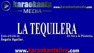 La tequilera Karaoke estilo Ángela Aguilar [upl. by Aitnas255]