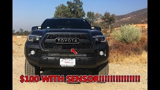 TACOMA TRD PRO 20162022 GRILL  WITH SENSOR  HOW TO INSTALL [upl. by Rai184]