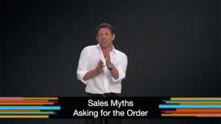 Jordan Belforts Straight Line  Sales Myths 01 Asking for the Order [upl. by Giselle]