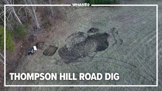 Law enforcement agencies conduct another massive dig for evidence in unsolved Bardstown case [upl. by Atsed]