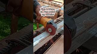 Pag cut ng tubular construction carpenter reels shorts shortvideo [upl. by Roeser]