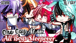 𝑶𝒏𝒆 𝑮𝒂𝒚 At An 𝐀𝐥𝐥 𝐁𝐨𝐲𝐬 𝐒𝐥𝐞𝐞𝐩𝐨𝐯𝐞𝐫  BLGAY  GLMM  GCMM  Gacha Club Mini Movie [upl. by Llemart101]