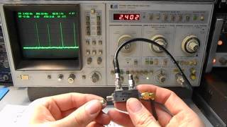 GBPPR Vision 10 Tuning a 245 GHz Coffee Can Antenna [upl. by Htebazileharas]