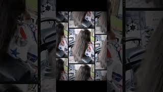 permanent hair straightening treatment 💯 results viralvideo hairtutorialrebonding Absaloon143 [upl. by Nnav]