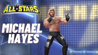 WWE All Stars  Michael PS Hayes Entrance Signature Finisher 1080p60fps [upl. by Aelber]