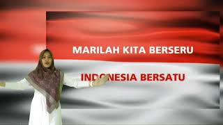 Indonesia Raya dan Dirigenya  Kegiatan Al Azhar [upl. by Krystin102]