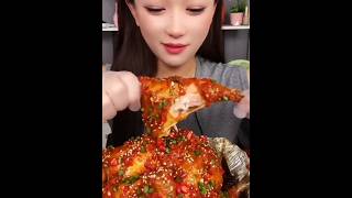 Spicy Chicken ASMR The Sounds of Deliciousness mukbang [upl. by Furgeson]