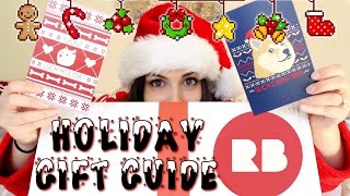 LaurenzSide  YouTuber Fan Holiday Gift Guide PLUS Redbubble GIVEAWAY [upl. by Alletse985]