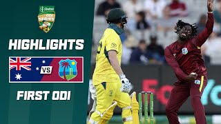 Australia v West Indies 202324  First ODI [upl. by Kiah]