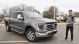 2022 Ford F150 Lariat Point Of View Start Up Walkaround Test Drive and Review [upl. by Jodoin587]