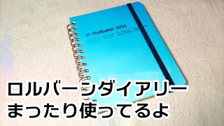 【手帳の話】ロルバーンダイアリーをゆるゆる使う [upl. by Crelin]