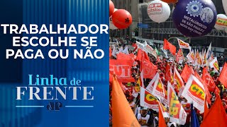 STF aprova contribuição assistencial a sindicatos  LINHA DE FRENTE [upl. by Hsepid259]