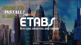 Installation of ETABS 21 In windows 11 [upl. by Eldreda265]