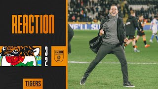 Hull City 32 Blackburn Rovers  Liam Roseniors Post Match Reaction [upl. by Sweeney]