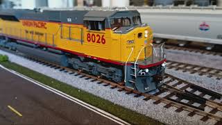 New Athearn Genesis EMD SD9043MAC Union Pacific 8026 [upl. by Adnaluy163]