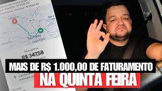 🔴 PEGUEI UMA CORRIDA DE 34700 NO BLACK FATUREI MAIS DE 100000 NA QUINTA FEIRA UBER  99 [upl. by Trebmer543]