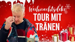 HOLGER WEINT WEIHNACHTSDEKO TOUR XXL  DEPOT amp SOSTRENE GRENE [upl. by Dnana463]