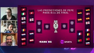 ¡OCTAVOS DE FINAL DE LA EURO 2024 NUESTRAS PREDICCIONES  EL RANKING [upl. by Langan]