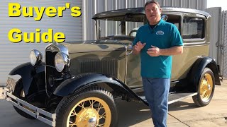 Ford Model A Buyers Guide  How to buy a 19281931 Ford Model A [upl. by Pierrette18]