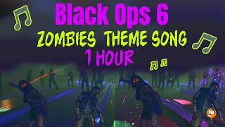 Zombies Black Ops 6 Theme Song 1 Hour Damned 7 [upl. by Shandy225]