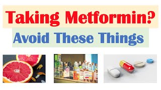 What To Avoid When Taking Metformin  Drug Interactions  Pharmacology [upl. by Odysseus]