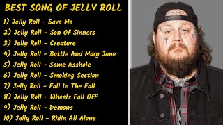 Jelly Roll  Greatest Spotify Playlist 2024 Top 10 Popular Songs [upl. by Slaughter758]