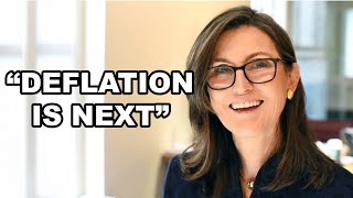 quotDeflation is Nextquot  Cathie Wood CEO Ark Innovation Funds [upl. by Fee693]