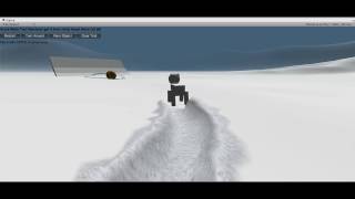 Animal trails for Snow Mesh Trail Renderer on Unity Asset Store [upl. by Alehs]