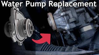 Vauxhall  Opel Astra H Water Pump Replacement [upl. by Nnil]