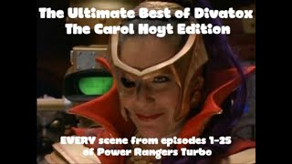 The Ultimate Best of Divatox The Carol Hoyt Edition EVERY Scene from ep 125 of Power Rangers Turbo [upl. by Azeria]