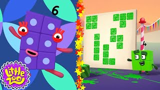 Stampoline Art Adventure 🎨  Learn to Count  Numberblocks [upl. by Scrogan]