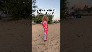 Outfits I wore in Puerto Rico 🇵🇷 puertorico vacationoutfit ootd [upl. by Annawik]