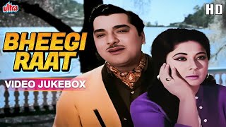 Bheegi Raat Movie Song JUKE BOX  Lata Mangeshkar Mohammed Rafi  Golden Bollywood Hits [upl. by Yraeg]