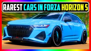 UPDATED Top 5 Rarest Cars in Forza Horizon 5  Most Expensive NEW 2023 [upl. by Langsdon877]