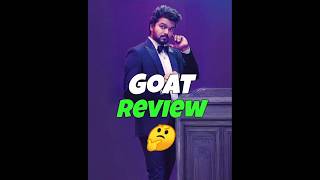 VIJAY GOAT MOVIE REVIEW 🧐 thalapathyvijay short [upl. by Avrom]