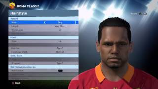 PES 2016 A MANCINI face copy  stats ROMA [upl. by Nehgaem]