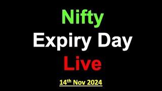 Nifty Expiry Day Live in Tamil  13th Nov 2024  Educational Purposes only [upl. by Naitirb]