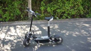 XTreme Electric Scooter Model X600 Foldable With 600 Watts 3 Batteries amp 20 MPH [upl. by Cadmar]