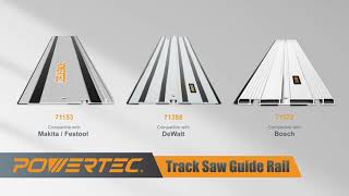 Track Saw Guide Rail for MakitaFestool DeWalt and Bosch Track Saws woodworking oem [upl. by Eloisa]